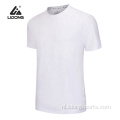 Aangepaste ontwerp ronde nek heren blanco t -shirt